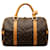 Carryall do monograma de Louis Vuitton Brown Marrom Couro Lona  ref.1320724