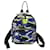 Chanel Blue CC Cruise Print Canvas Backpack Pony-style calfskin Cloth  ref.1320753