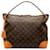 Louis Vuitton Brown Monogram Berri PM Leather Cloth  ref.1320762