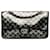 Chanel Black Medium PVC Star Lace Single Flap Plastic  ref.1320763
