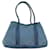 Hermès HERMES Garden Party PM Hand Bag Canvas Light Blue Auth 69609 Cloth  ref.1320844