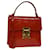 LOUIS VUITTON Monogram Vernis Spring Street Hand Bag Red M91135 LV Auth 69489 Patent leather  ref.1320871