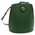 LOUIS VUITTON Epi Cluny Shoulder Bag Green M52254 LV Auth bs12689 Leather  ref.1320895