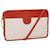 GUCCI Micro Guccissima Shoulder Bag PVC Red White 37 01 5554 auth 69266  ref.1320930
