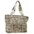CHANEL Bysy Line Cabas Toile Beige CC Auth 69058  ref.1320947