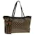 Borsa tote in bambù GUCCI con frange di cristallo GG Marrone 218780 Auth ki4286 Tela  ref.1320964