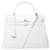 Hermès Saco de Hermes Kelly 32 em couro branco - 101814  ref.1320973