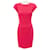 Autre Marque Narciso Rodriguez - Robe rose vif à manches courtes et découpes au dos Viscose  ref.1321053