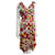 Diane Von Furstenberg Vestido envolvente de seda Tyler de DvF Multicolor  ref.1321071