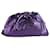 Bottega Veneta Purple metallic Pouch bag Leather  ref.1321077