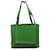 Hermès Green Taurillon Clemence Cabasellier 31 Leather Pony-style calfskin  ref.1321118