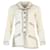 Chanel Giacca in tweed color ecru con bottoni CC. Crudo  ref.1321152