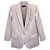 Nili Lotan Single-Breasted Blazer in White Cotton  ref.1321163