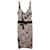 Dolce & Gabbana Floral-Print Bustier Dress in Cream Cotton White  ref.1321166