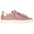 Sneakers Burberry Westford in pelle traforata a quadri rosa cipria  ref.1321200