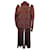 Chloé Chloe-Set aus langärmligem, gemustertem Oberteil und weiten Hosen aus mehrfarbiger Baumwolle Mehrfarben  ref.1321207