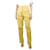 Isabel Marant Yellow nylon trousers - size UK 8  ref.1321222