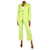 Msgm Bright green two-piece suit set - size UK 10 Cotton  ref.1321224