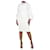 Roksanda Cream flare-sleeved midi dress - size Cotton  ref.1321233