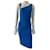 Diane Von Furstenberg Nomie Azul Viscosa Elastano Poliamida  ref.1321254