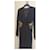Roberto Cavalli Haute couture dress Dark brown Silk  ref.1321259