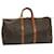 Louis Vuitton Monogram Keepall 55 Boston Bag M41424 LV Auth 68767 Cloth  ref.1321273