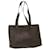 Céline CELINE Macadam Canvas Tote Bag PVC Leather Brown Auth 69630  ref.1321280