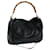 GUCCI Bamboo Shoulder Bag Leather 2way Black 001 1577 auth 67686  ref.1321290