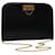 Salvatore Ferragamo Gancini Chain Shoulder Bag Leather Black Auth ki4289  ref.1321306