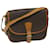 Céline CELINE Macadam Canvas Shoulder Bag PVC Brown Auth ep3765  ref.1321330