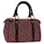 Christian Dior Trotter Canvas Hand Bag Red Auth 68909 Cloth  ref.1321367