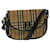 Autre Marque Burberrys Nova Check Shoulder Bag Canvas Beige Auth 69686 Cloth  ref.1321370