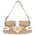 Gucci GG Monogram Horsebit Shoulder Bag Beige Leather  ref.1321443