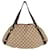 Gucci GG Monogram Abbey Shopper Bag Beige Leather  ref.1321451
