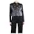 Sandro Black leather jacket - size UK 12  ref.1321477