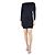 Ralph Lauren Schwarzes Strickkleid - Größe S