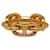 Hermès Hermes Gold Regate Scarf Ring Golden Metal Gold-plated  ref.1321500