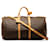 Louis Vuitton Brown-Monogramm Keepall Bandouliere 55 Braun Leder Leinwand  ref.1321510