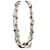 Chanel Collar de perlas Gold hardware Chapado en oro  ref.1321558