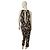 Mono de seda sin mangas Thakoon Addition estampado negro y rosa Talla 2 Multicolor - vista 2