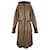 Chanel 14K$ CC Buttons Shearling Coat Brown Leather  ref.1321568