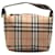 Burberry Mini-Handtasche mit House Check-Muster Leinwand  ref.1321605
