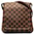 Sac à bandoulière long Louis Vuitton Damier Musette Salsa N51300 en cuir PVC marron en excellent état Plastique  ref.1321608