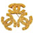 Chanel Broche con logotipo Triple CC Metal  ref.1321621