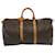 Louis Vuitton Keepall 50 Brown Cloth  ref.1321761