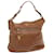 PRADA Shoulder Bag Leather Brown Auth ki4195  ref.1321955
