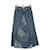 Saint Laurent falda de algodón Azul  ref.1321965
