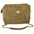 PRADA Chain Shoulder Bag Suede Beige Auth 69664  ref.1321983