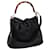 Bolso de hombro de bambú GUCCI de cuero 2forma de autenticación negra 68468 Negro  ref.1322006