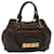 Miu Miu Hand Bag Leather 2way Brown Auth bs13027  ref.1322009